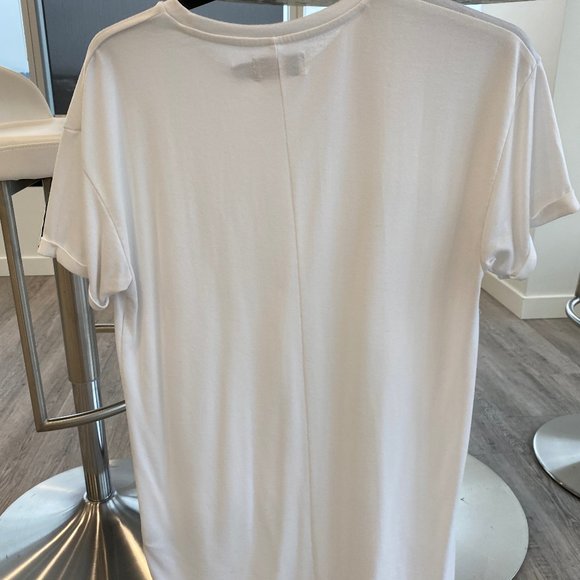 Longline Crew Neck T-Shirt - Picture 1 of 4